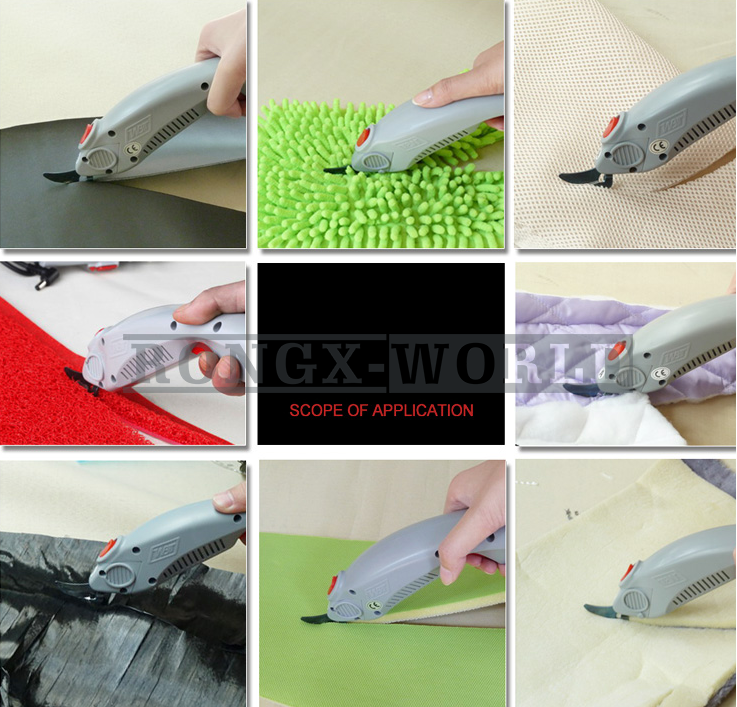 Electric Fabric Scissors – Leather & Fabric Cutting Shears - POWERSHEARS