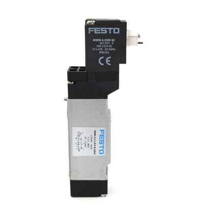 FESTO MEBH-5/2-1/8-P-B-230AC 173099 Solenoid Valve Simplified Design 230AC 173099 Model FESTO MEBH-5/2-1/8-P-B-230AC 173099 - FESTO