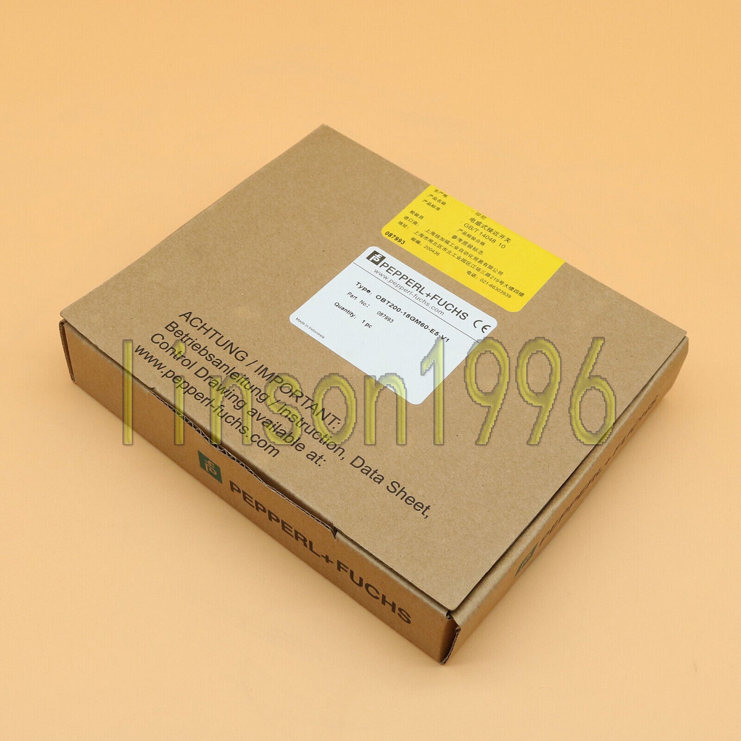 new Pepperl+Fuchs OBT200-18GM60-E5-V1 Photoelectric Switch - PEPPERL+FUCHS