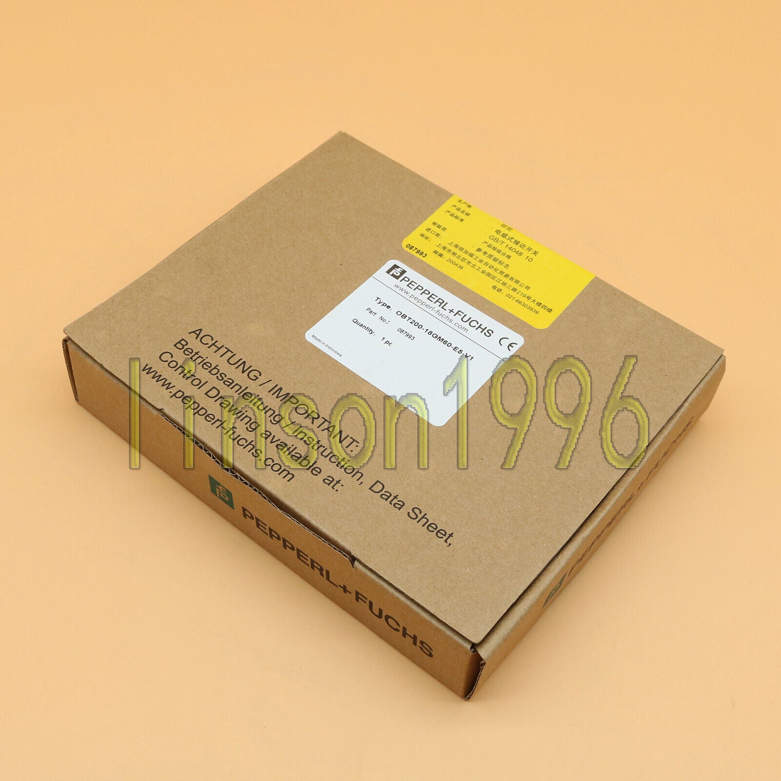 new Pepperl+Fuchs OBT200-18GM60-E5-V1 Photoelectric Switch - PEPPERL+FUCHS