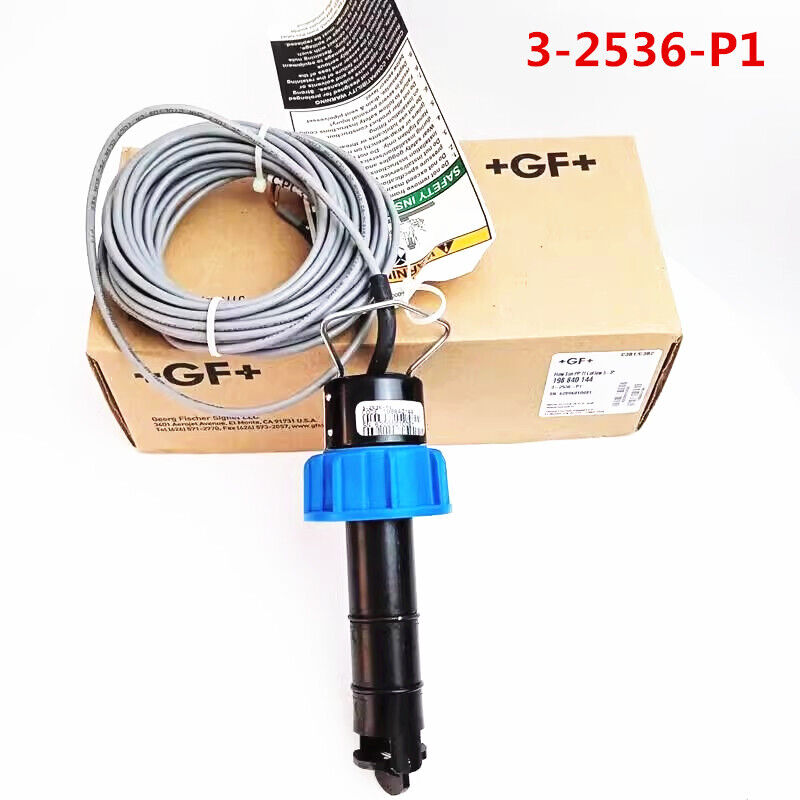 new 1pcs +GF+ Integrated Rotating Wheel Flowmeter Sensor Probe 3-2536-P1 - +GF+