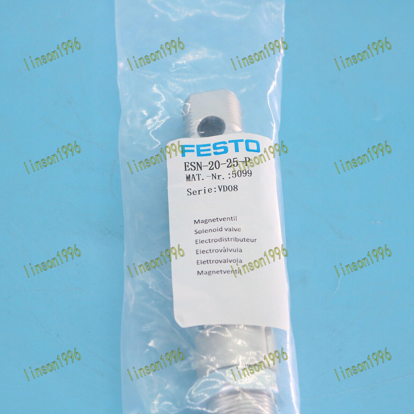 FESTO Cylinder ESN-20-25-P Fast - FESTO