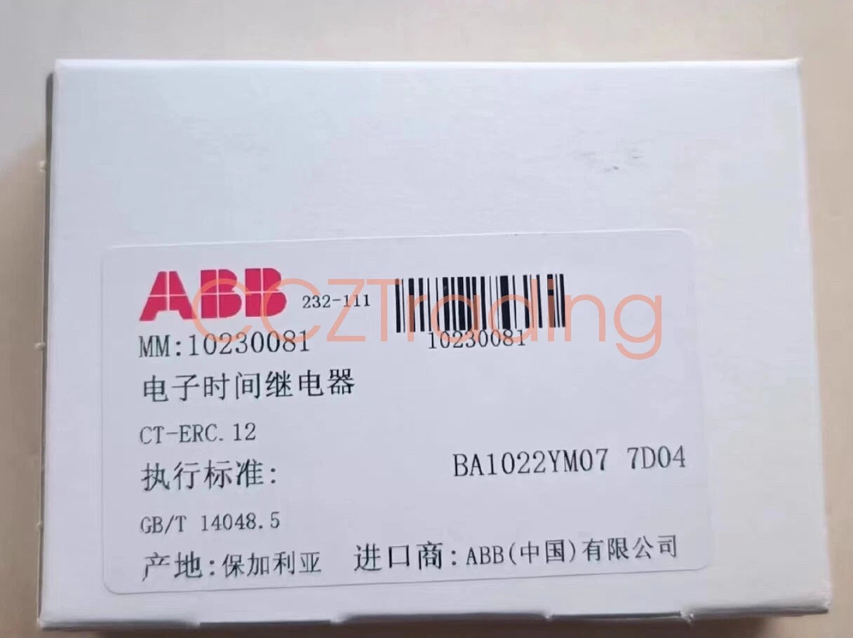 1pc ABB CT-ERC.12 Time relay 1SVR508100R0000