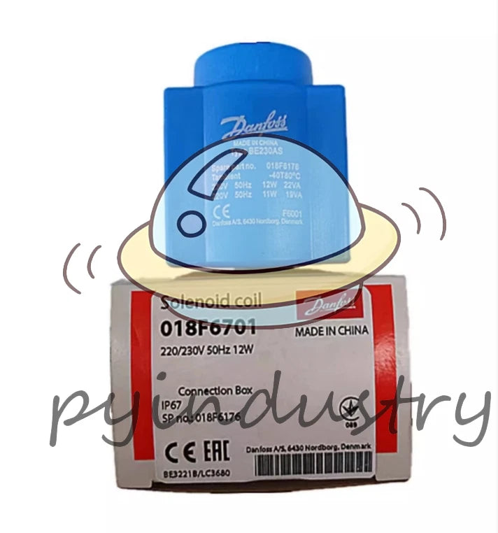 Danfoss 018F6701 Solenoid Valve Coil
