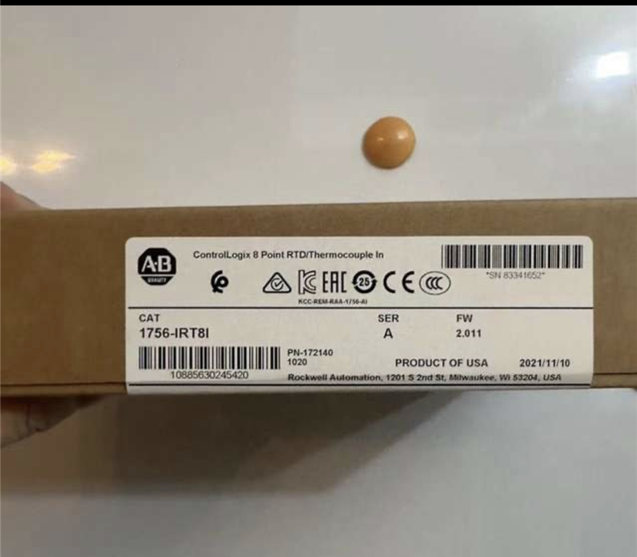 Factory Sealed AB 1756-IRT8I Control Logix Module - SCHNEIDER ELECTRIC
