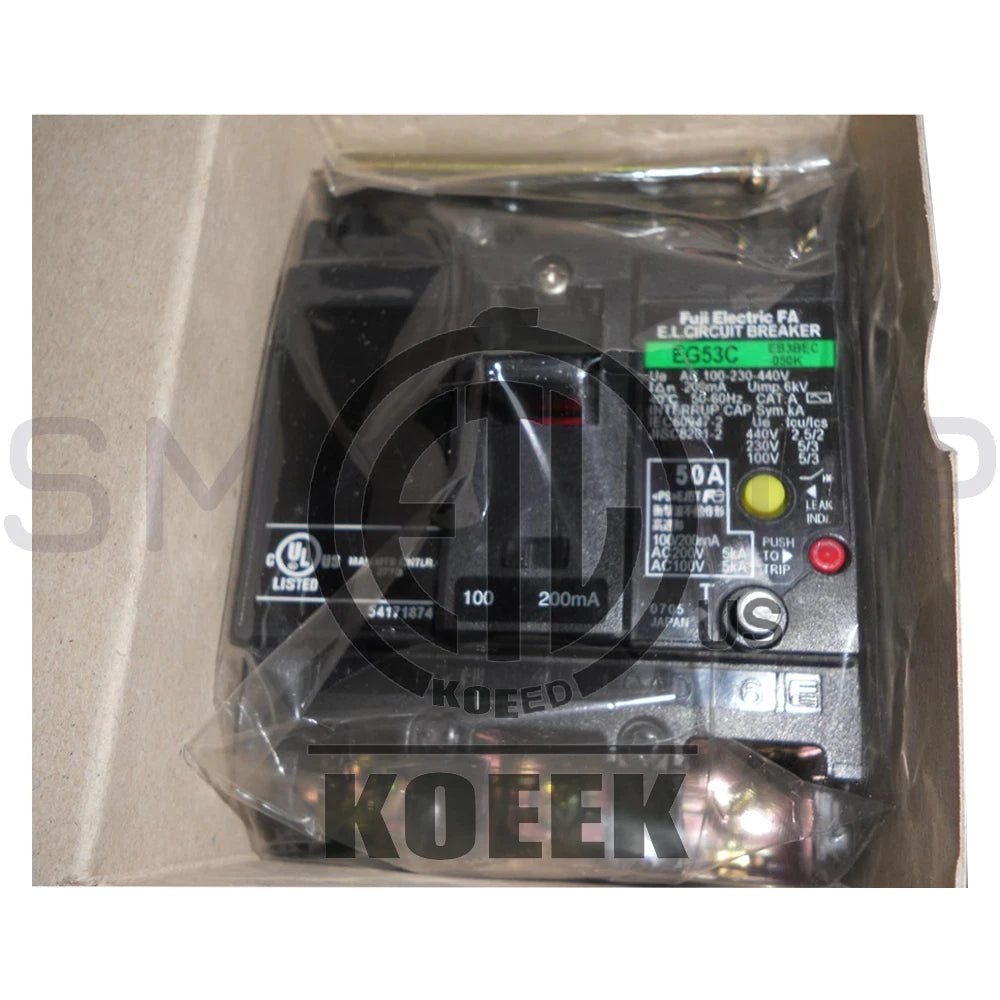 FUJI EG53C Circuit Breaker 50A