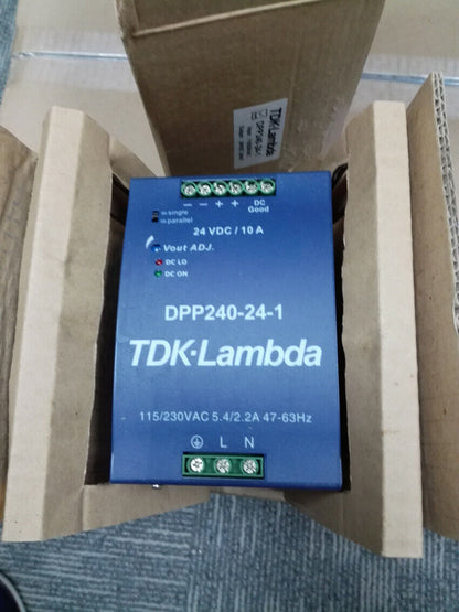 new 1pcs DPP240-24-1 TDK-LAMBDA Switching Power Supply 24V 10A - TDK-LAMBDA