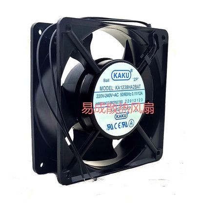 KAKU KA1238HA2BAT AC220-240V 0.11/12A 12CM Metal Cooling Fan
