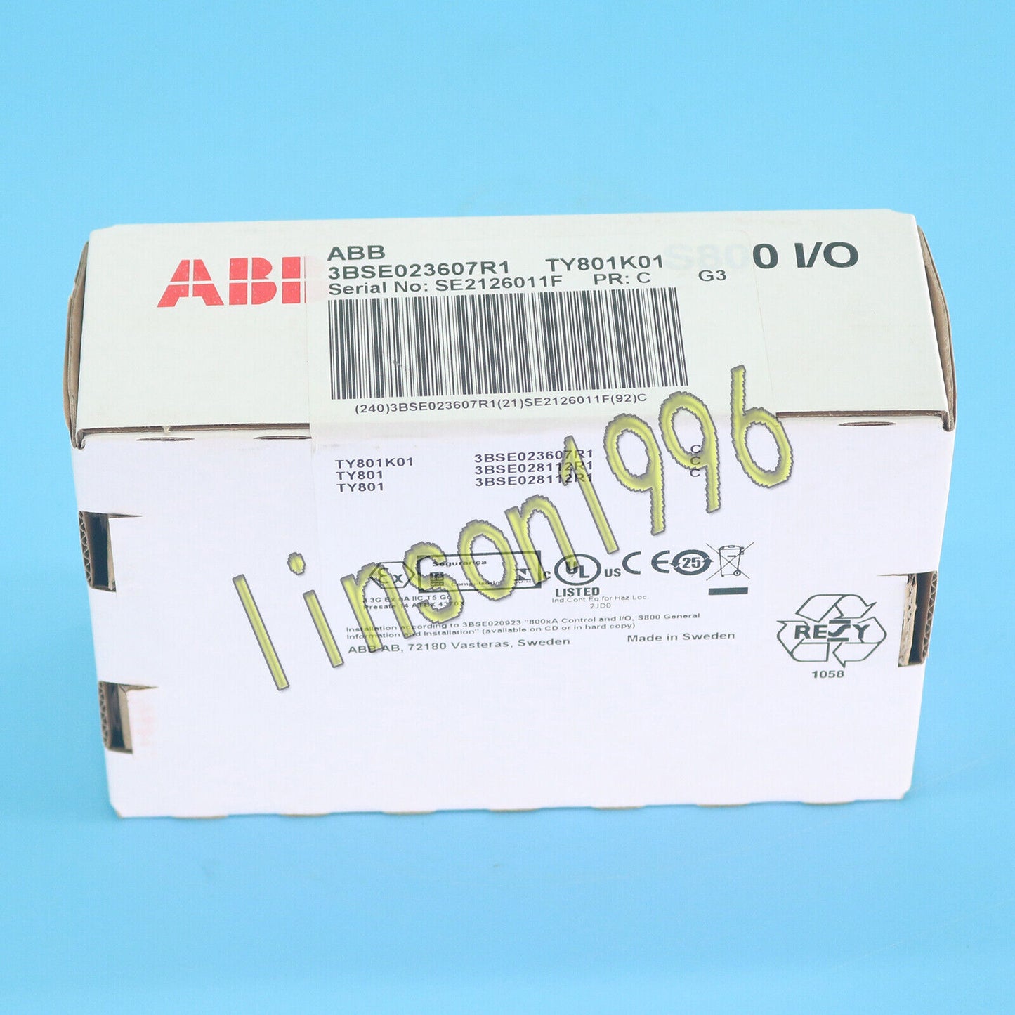 ABB Ty801K01 Module in a Box - Compact and Reliable Component - ABB