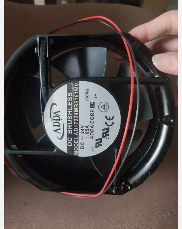 1 PCS ADDA Fan AD17224MB5151M0 DC 24V 1.65A 172*150*51MM 2 Wire cooling fan