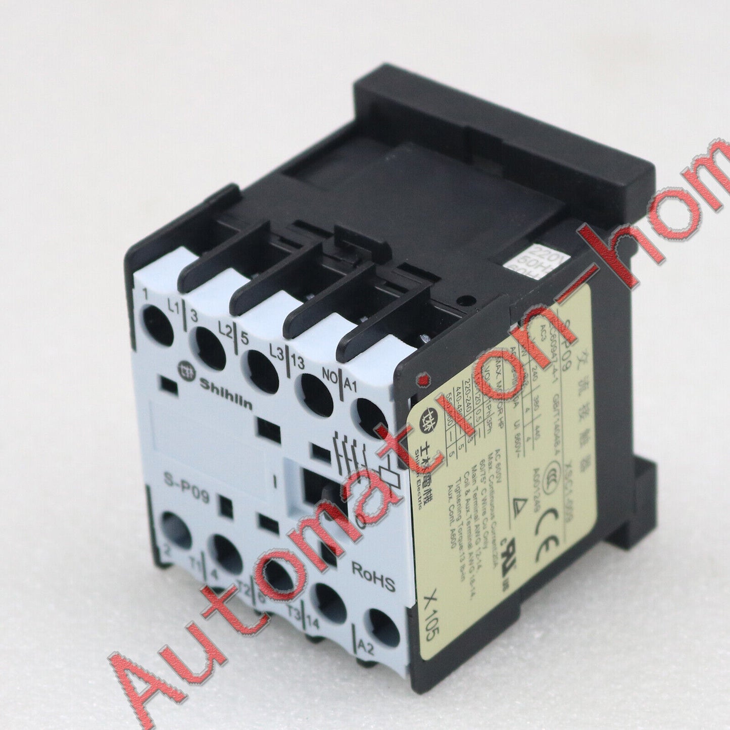 Shihlin S-P09 220V AC Contactor - SHIHLIN