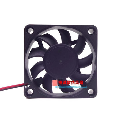 DC 12S6015 12V 60×60×15MM 2-wire power supply cooling fan
