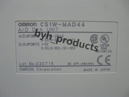 Omron CS1W-MAD44 Smart Temperature Unit 1 Year Warranty New - OMRON