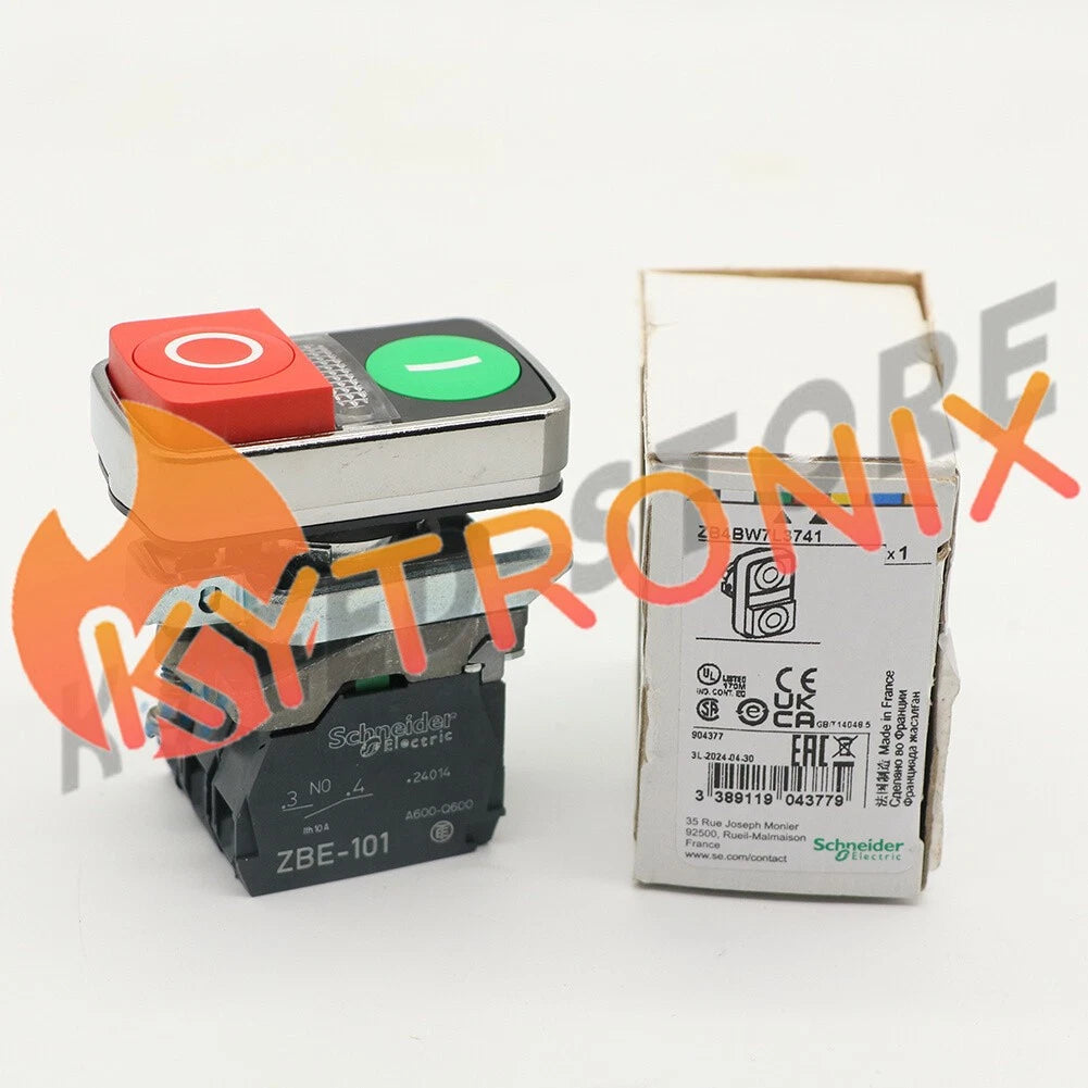 1pcs XB4BW73731B5 Green/Red Double Headed Industrial Switch