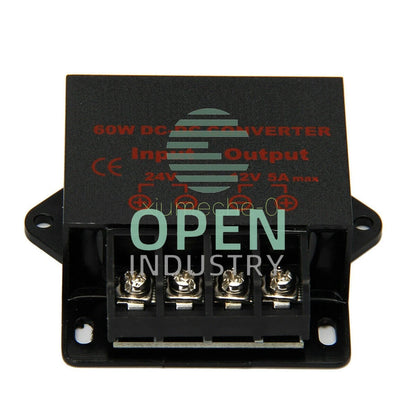 DC 24V to DC 12V 5A 60W Converter Step Down Regulator Module Voltage Converter