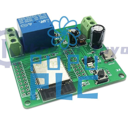 ESP32 Development Board Single Relay Module DC7-60V Micro USB 5V