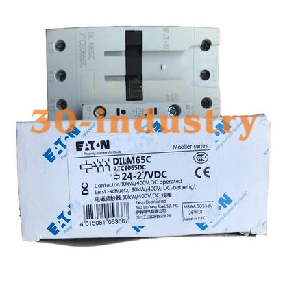 Eaton Muller DC Contactor DILM65C DC24V-27VDC - 1PCS New - EATON MULLER