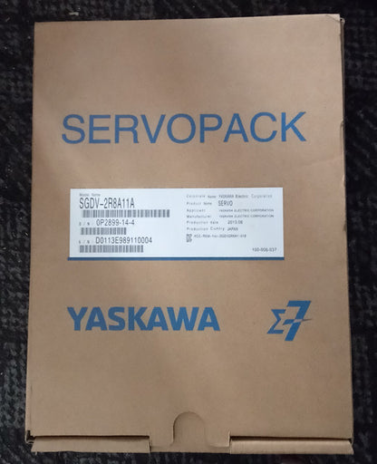 NEW SGDV-2R8A11A Servo Drive for Precision Motion Control - ADEPT MOTION CONTROLS