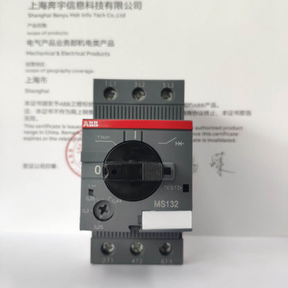 1PC ABB MS132-0.4 0.25-0.4A Manual Motor Starter