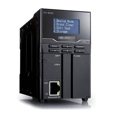 KEYENCE KV-8000 Programmable Controller with [specific features] for industrial automation and high-performance control applications - KEYENCE