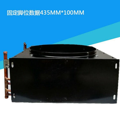 new FNA2.8/13 2HP 13m² condenser + 350MM 380V fan 120W copper tube aluminum radiator - OMRON