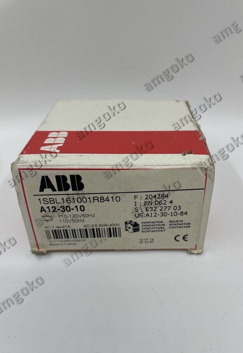 new ABB A12-30-10 AC110V Contactor - ABB