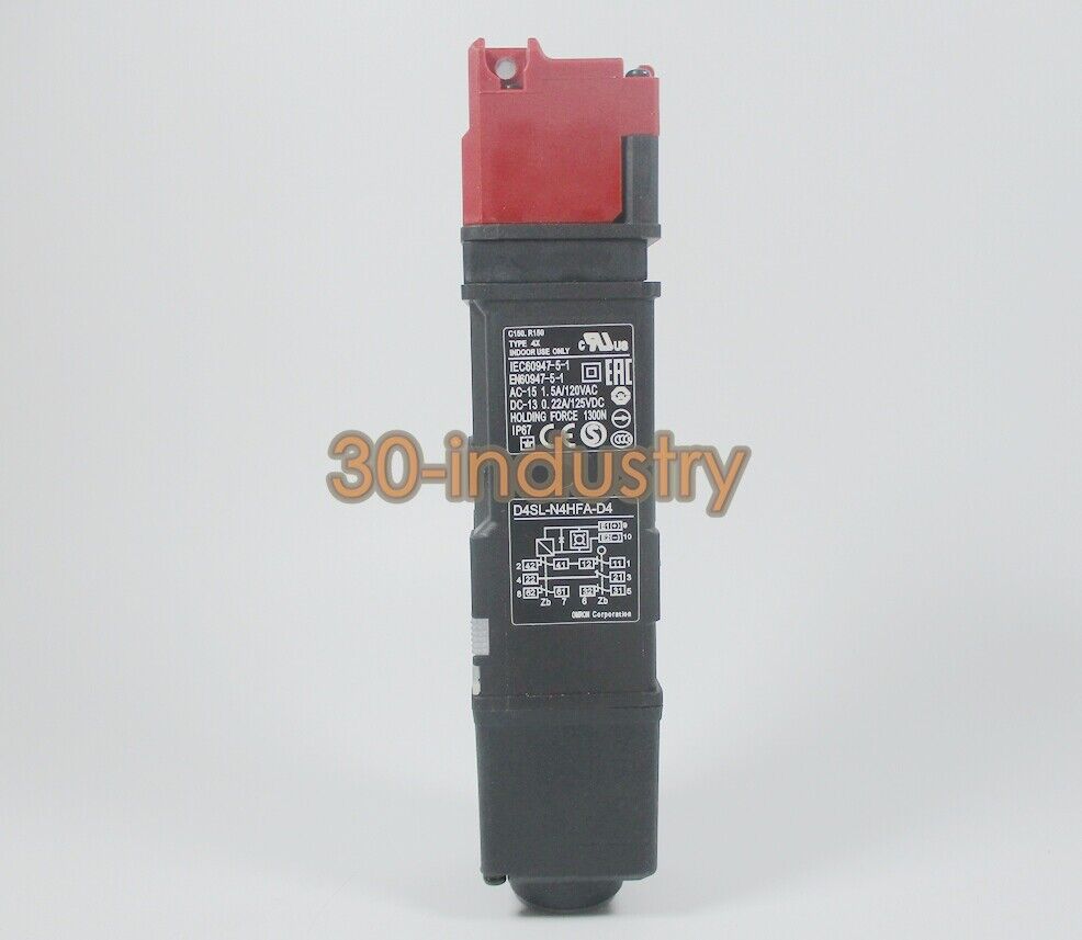 1PCS NEW OMRON Electromagnetic Locking Safety Door Switch D4SL-N4HFA-D4 - OMRON