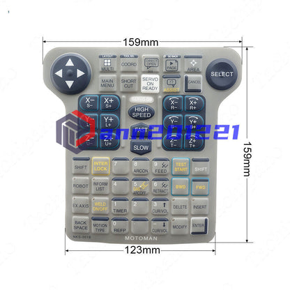 Protective Film for Yaskawa NX100 Robot Teach Pendant Front Overlay - KOEED