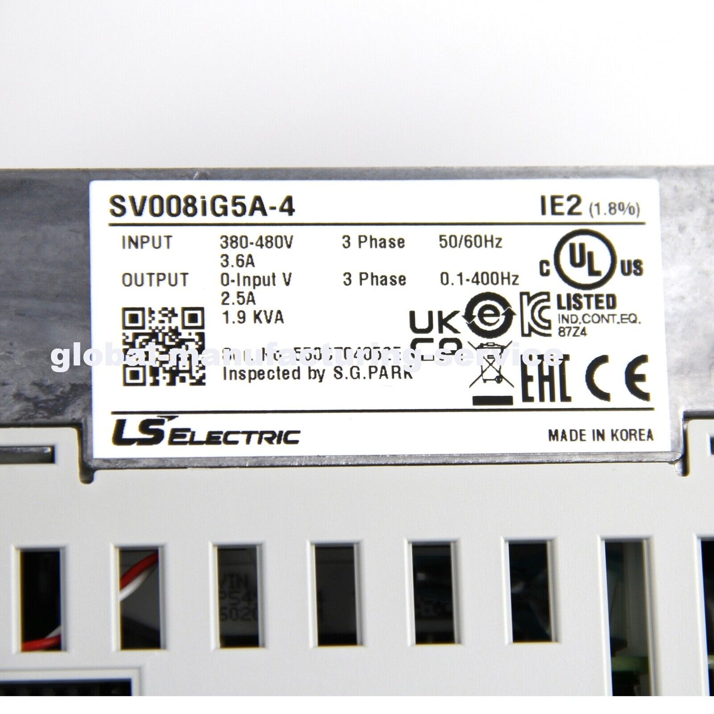 New LS Inverter SV008IG5A-4 0.75 KW Inverter with High Efficiency and Wide Voltage Compatibility - LS