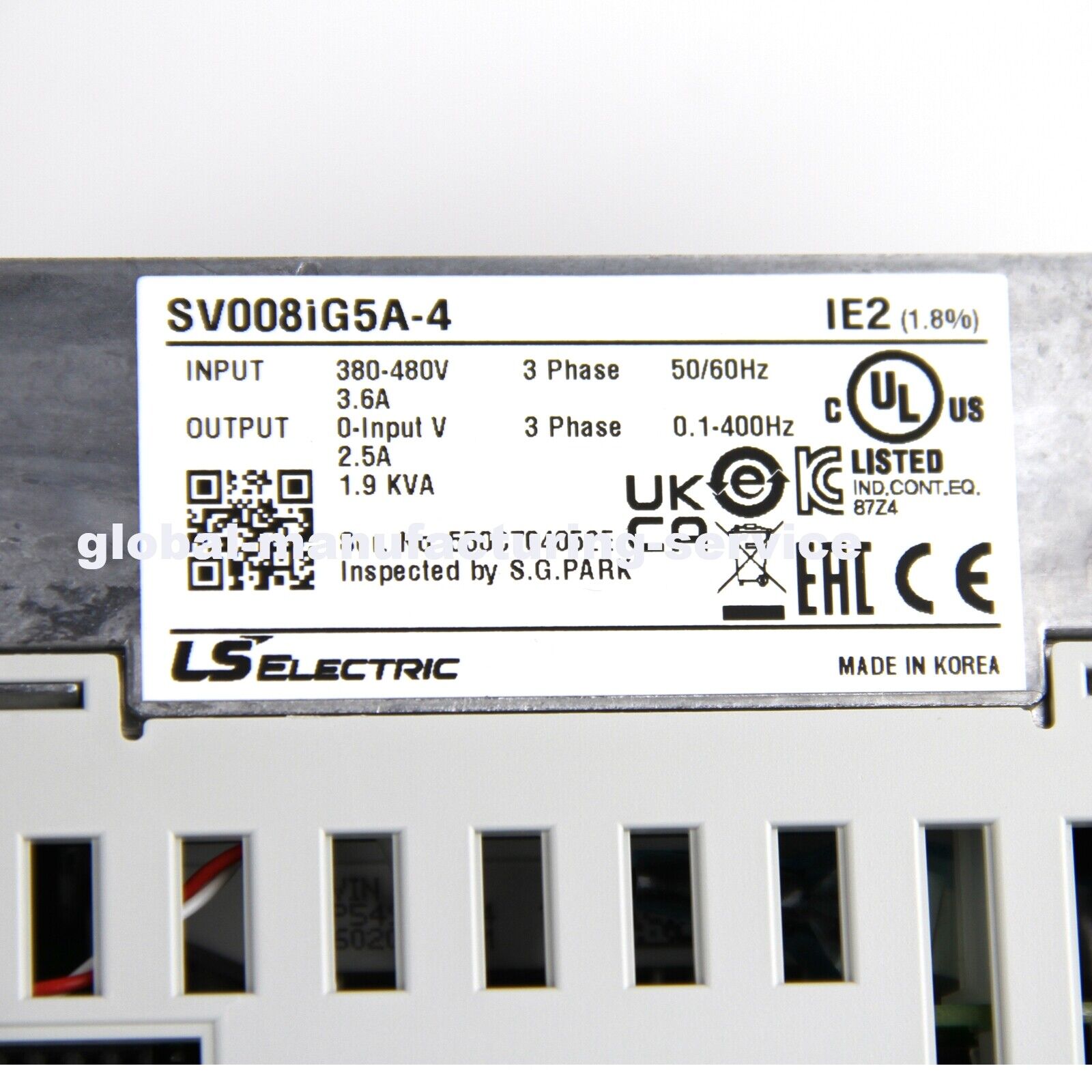 New LS Inverter SV008IG5A-4 0.75 KW Inverter with High Efficiency and Wide Voltage Compatibility - LS