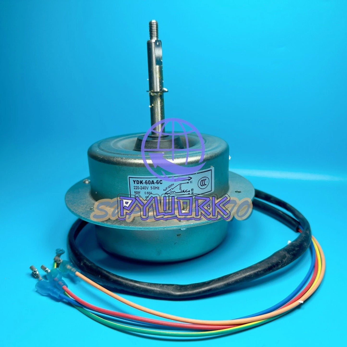 1PCS YDK-60A-6C is suitable for fan motor 60W reverse 220-240V