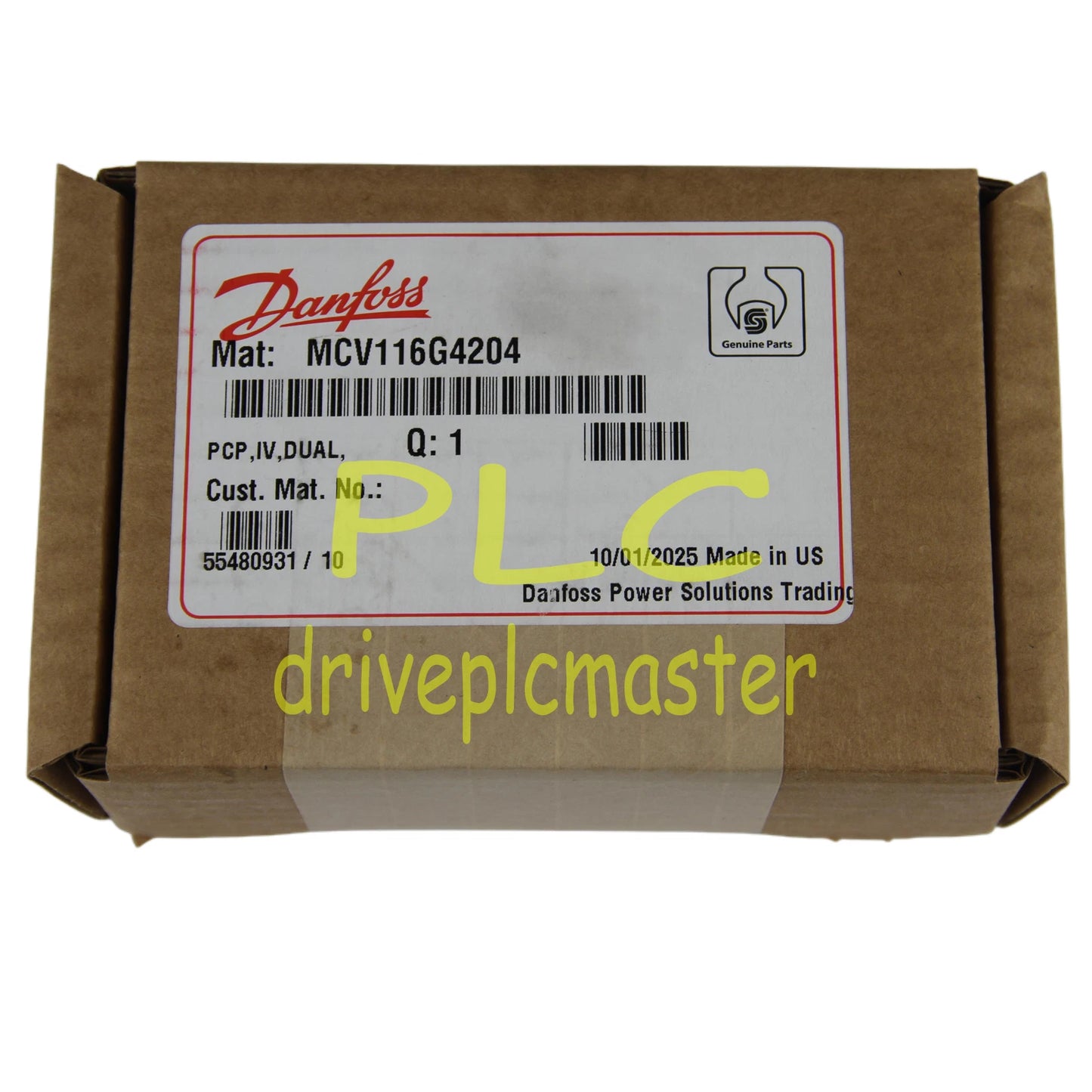 MCV116G4204 Danfoss pressure control pilot #dr