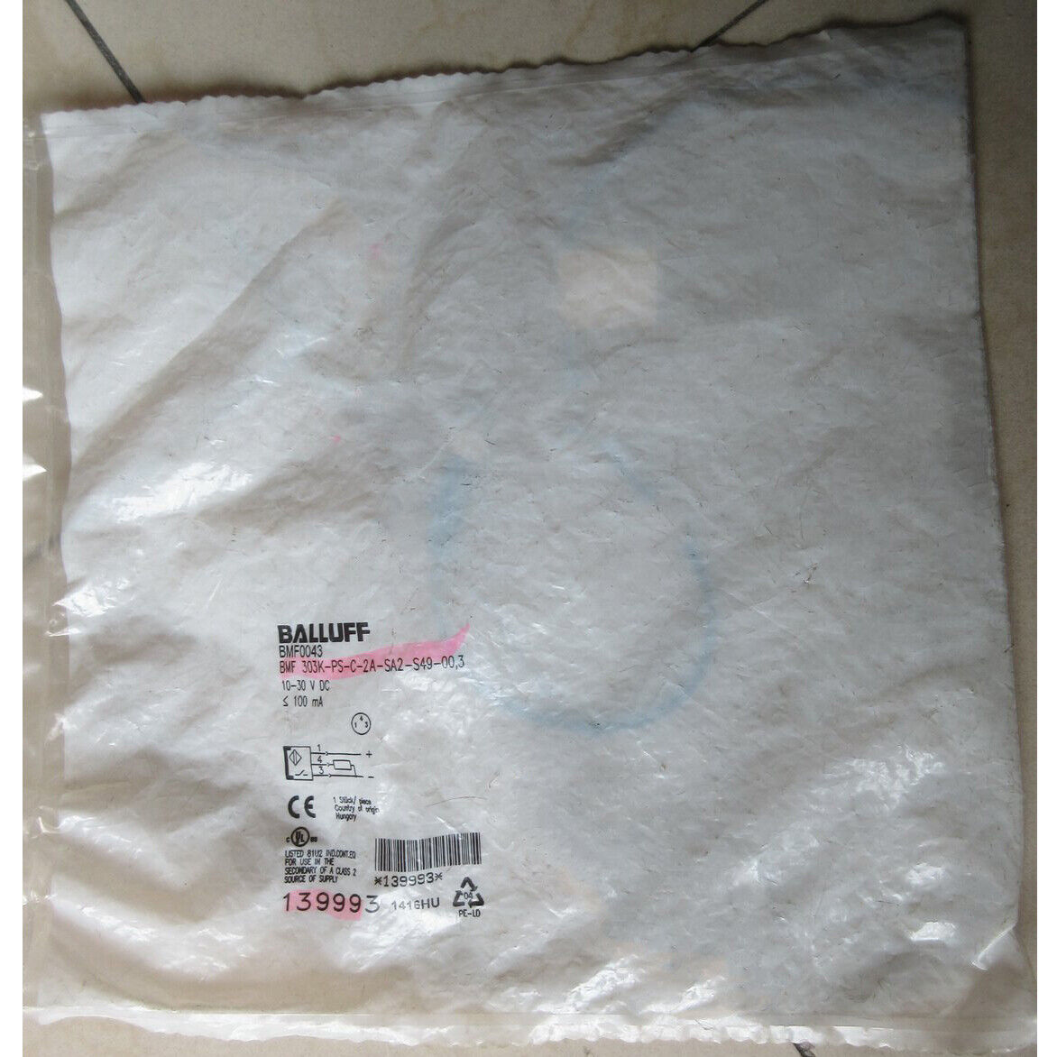 BMF 303K Proximity Switch Set 3 - BALLUFF