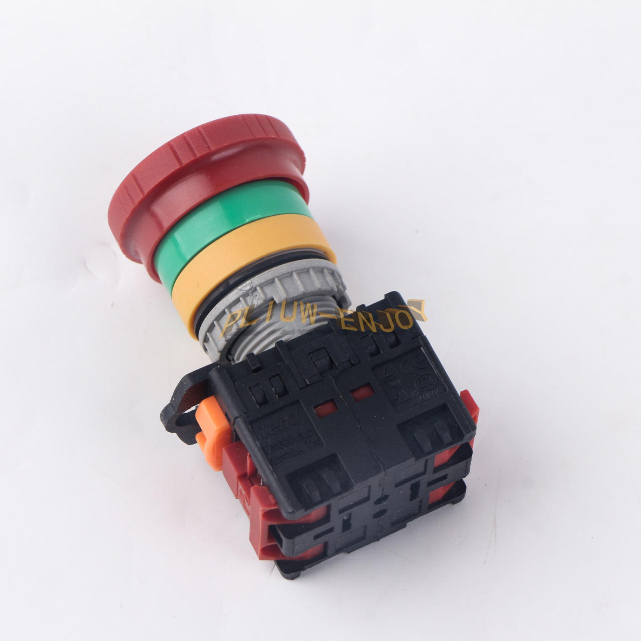 new 1PCS TEND Emergency stop button switch TN2BKR-2B 22mm - TEND