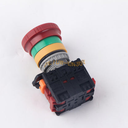 new 1PCS TEND Emergency stop button switch TN2BKR-2B 22mm - TEND