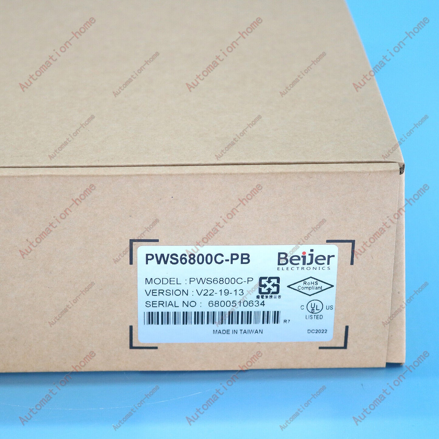 new in box HITECH Touch Screen HMI PWS6800C-P 640x480 7.5 inch 3 COM - HITECH