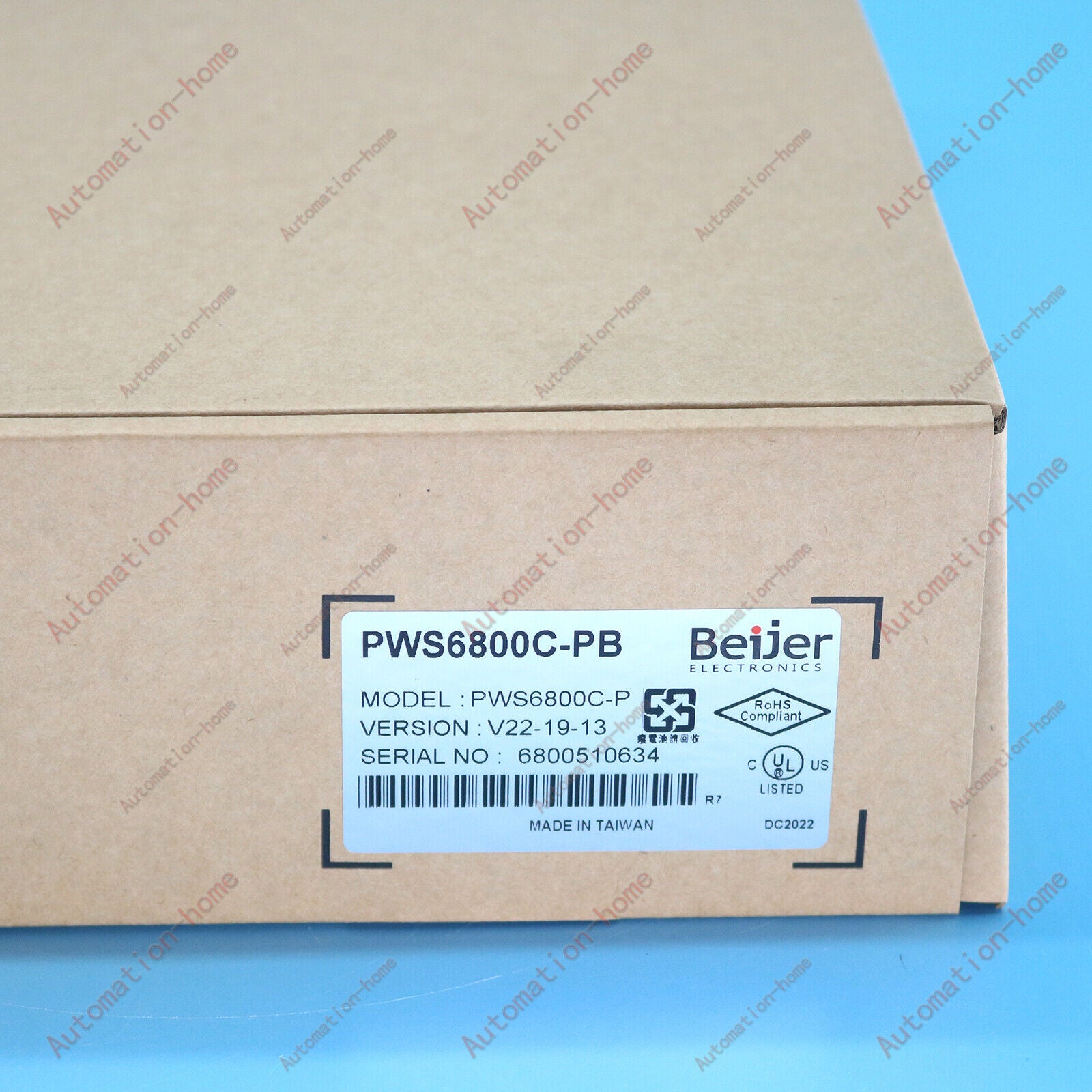 new in box HITECH Touch Screen HMI PWS6800C-P 640x480 7.5 inch 3 COM - HITECH