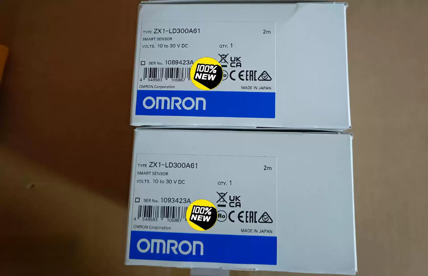 New Omron ZX1-LD300A61 - OMRON
