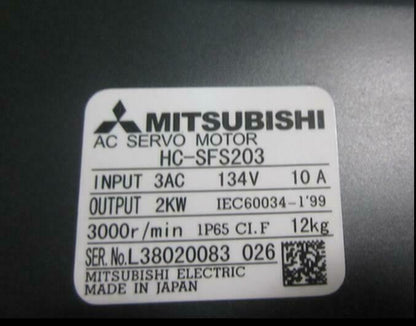 MITSUBISHI HC-SFS203 Servo Motor – High Performance - MITSUBISHI