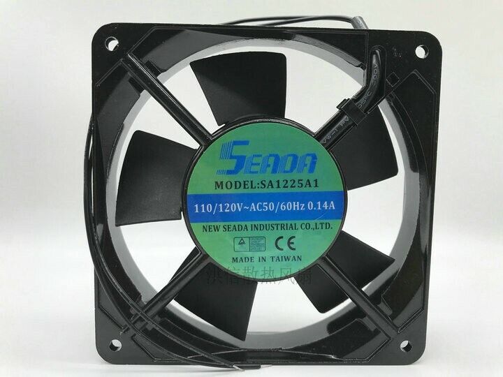 SeaDa SA1225A1 110V/120V 0.14A 120mm 12CM Axial Fan 12025 cooling fan - SEADA