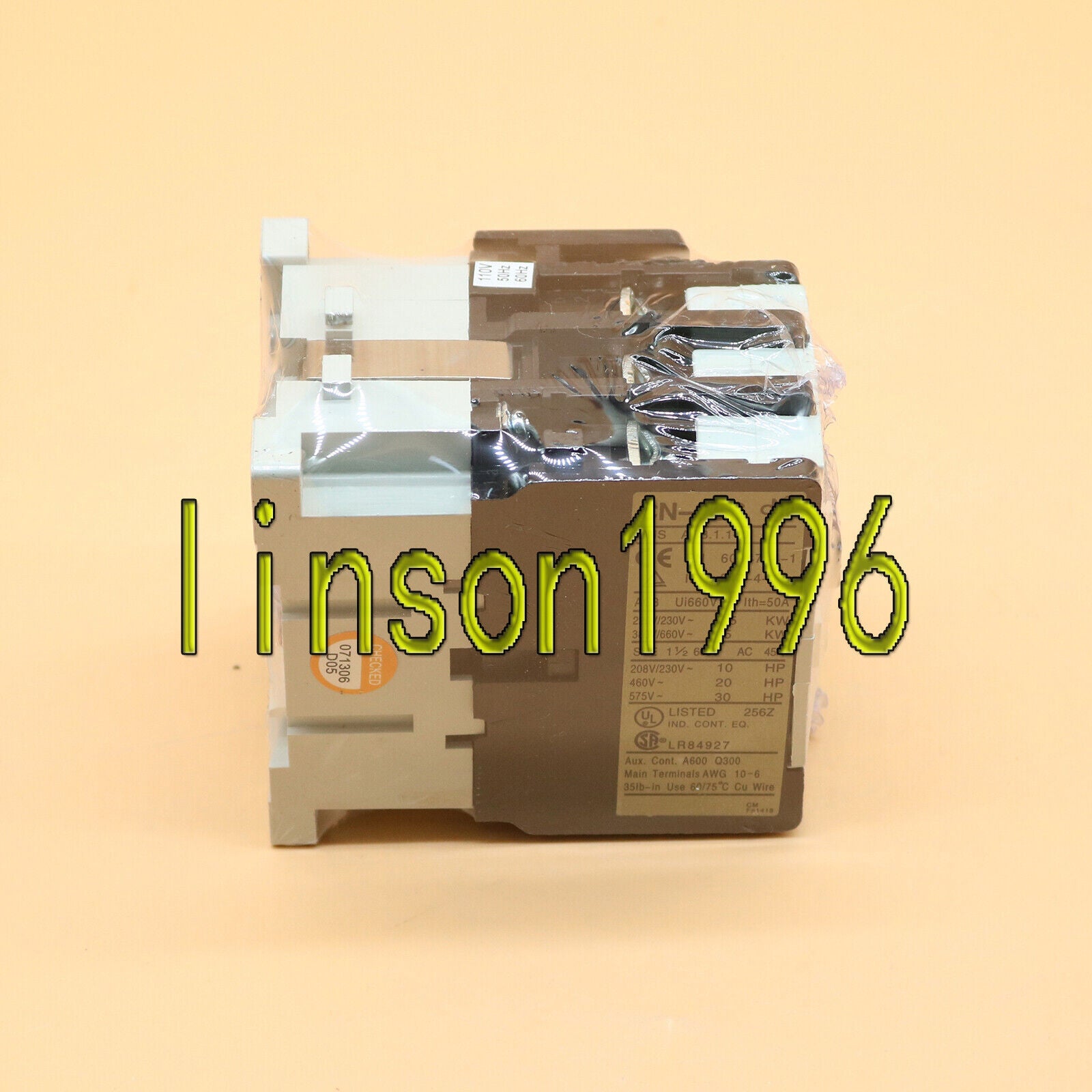 TECO CN-25S 110V Contactor in Box - TECO