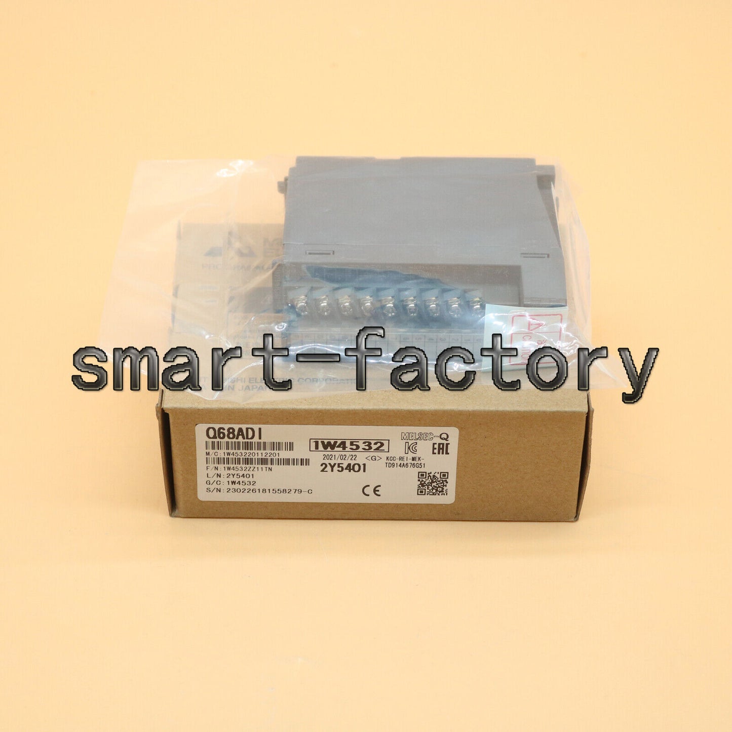 1PC Mitsubishi programmable controller module Q68ADI FAST SHIP - MITSUBISHI