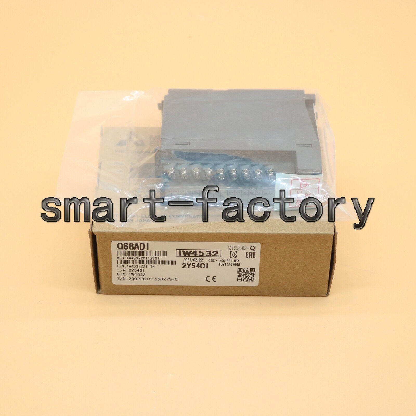 1PC Mitsubishi programmable controller module Q68ADI FAST SHIP - MITSUBISHI