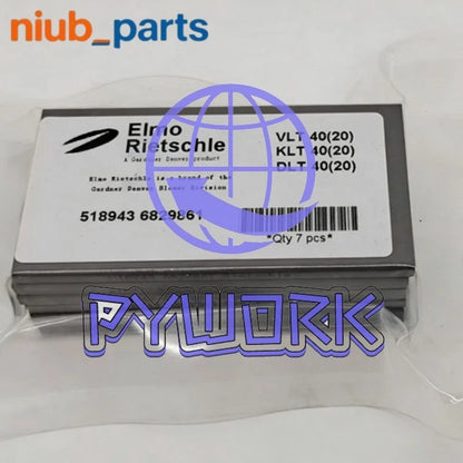 518943 7PCS Carbon Vanes FOR Rietschle DLT/KLT/VLT40 TR40/41DV VTN40/41 KTN DTN