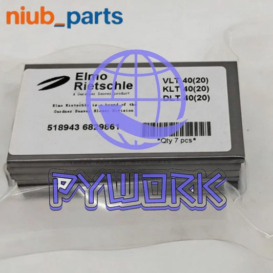 518943 7PCS Carbon Vanes FOR Rietschle DLT/KLT/VLT40 TR40/41DV VTN40/41 KTN DTN