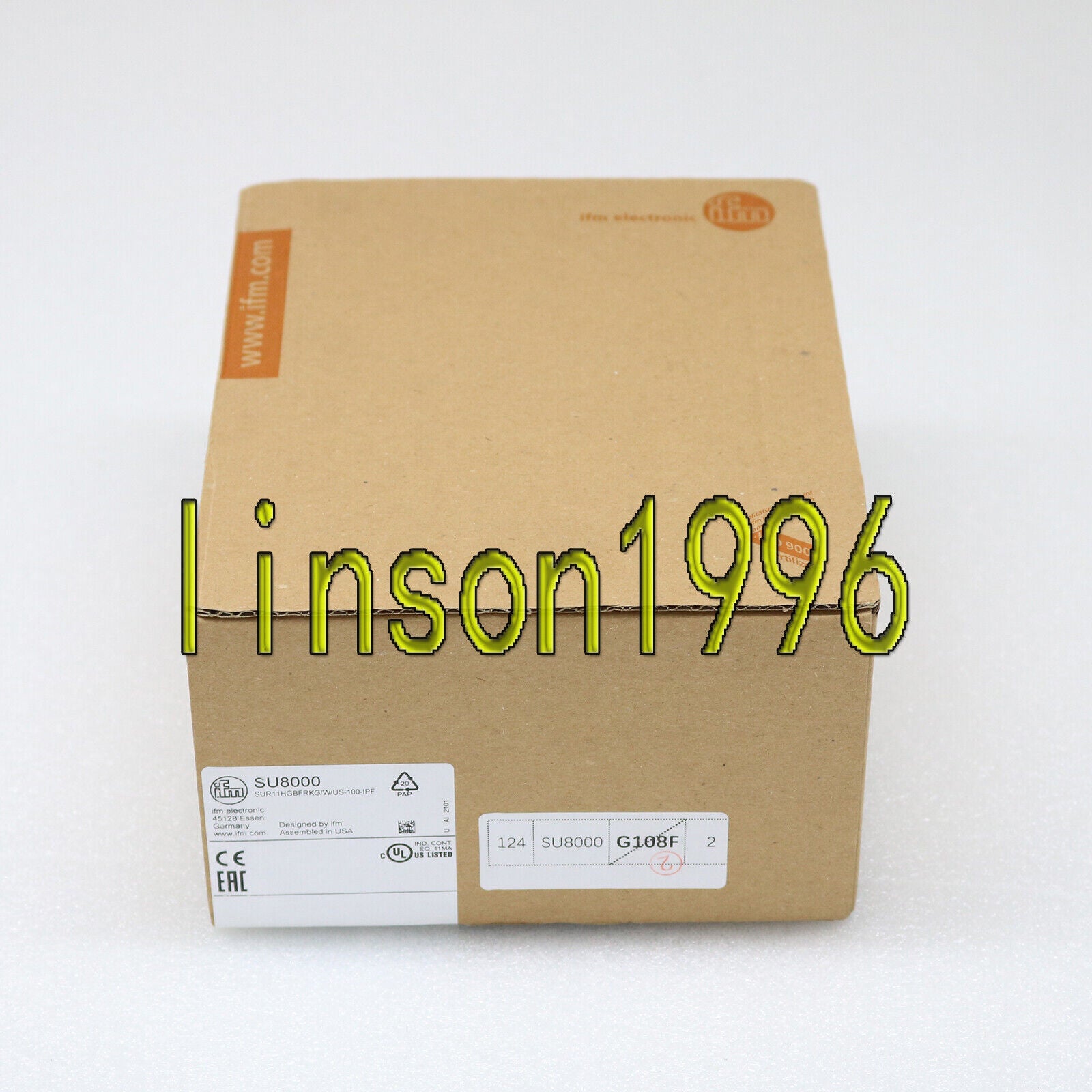 1PC IFM SU8000 Flow Monitors Complete Kit, 1-Year Warranty - IFM