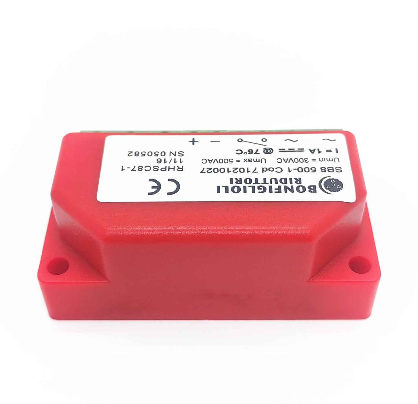 new BONFIGLIOLI RIDUTTORI SB8 500-1 cod 710210027 Overexcitation Rectifier - BONFIGLIOLI