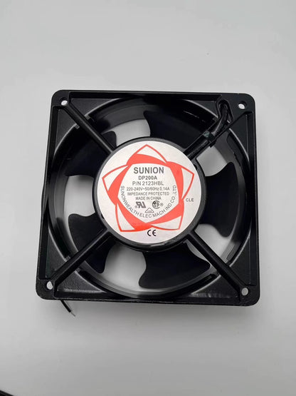SUNON DP200A P/N 2123HBL 12038 220V-240V 0.14A 12CM AC Dual Ball Cooling Fan