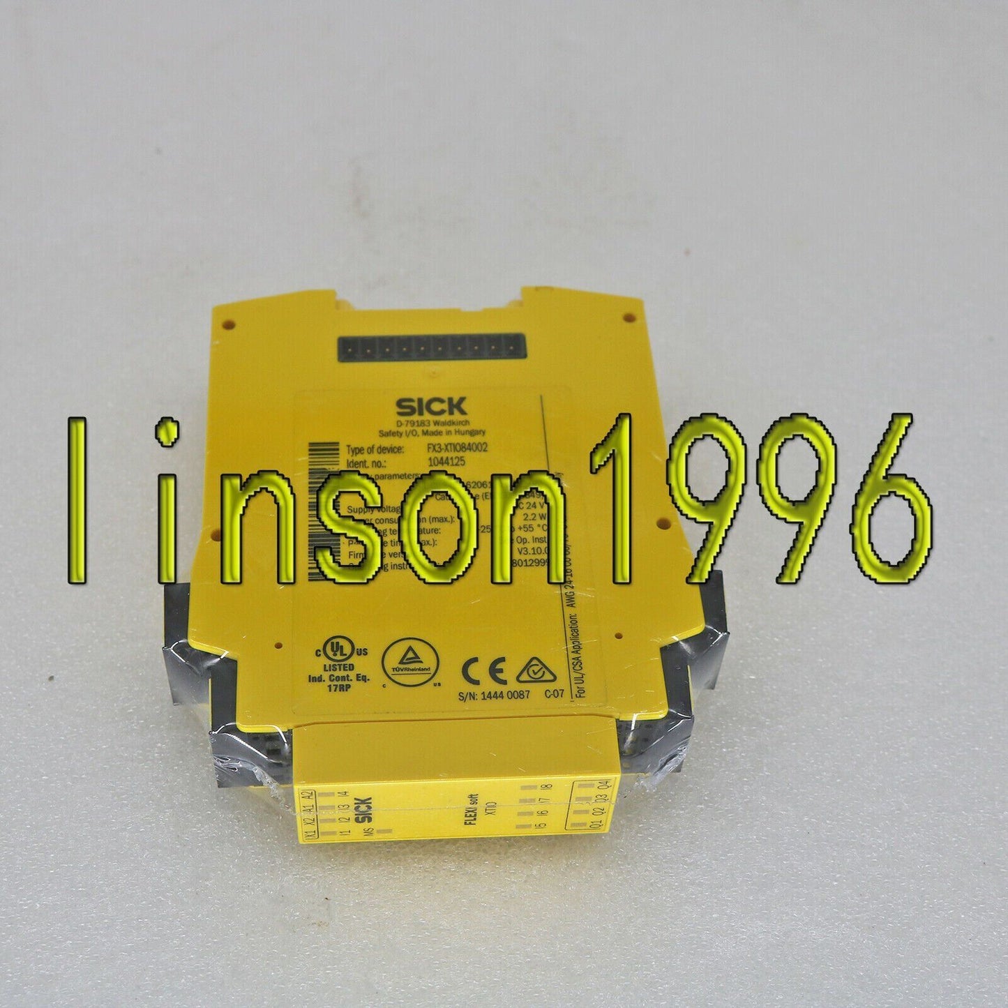 1PC FX3-XTIO84002 Safety Relays IO Module – Spot Stocks Available - SICK