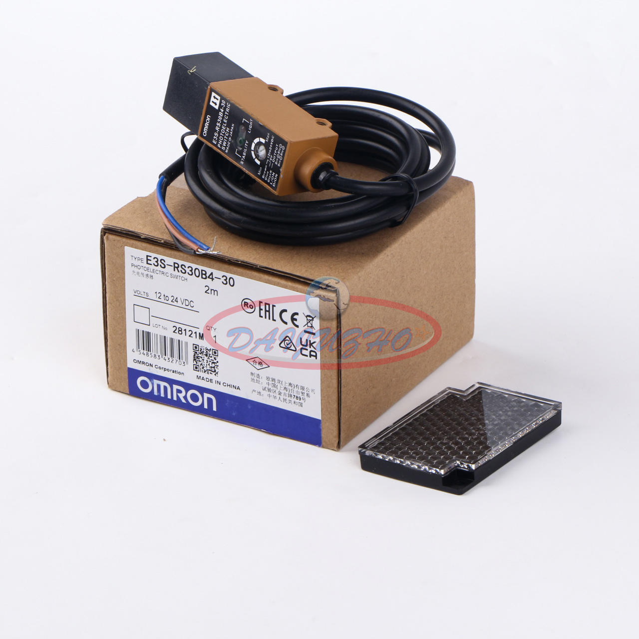 OMRON 1-PC Photoelectric Switch E3S-RS30B4-30 - OMRON